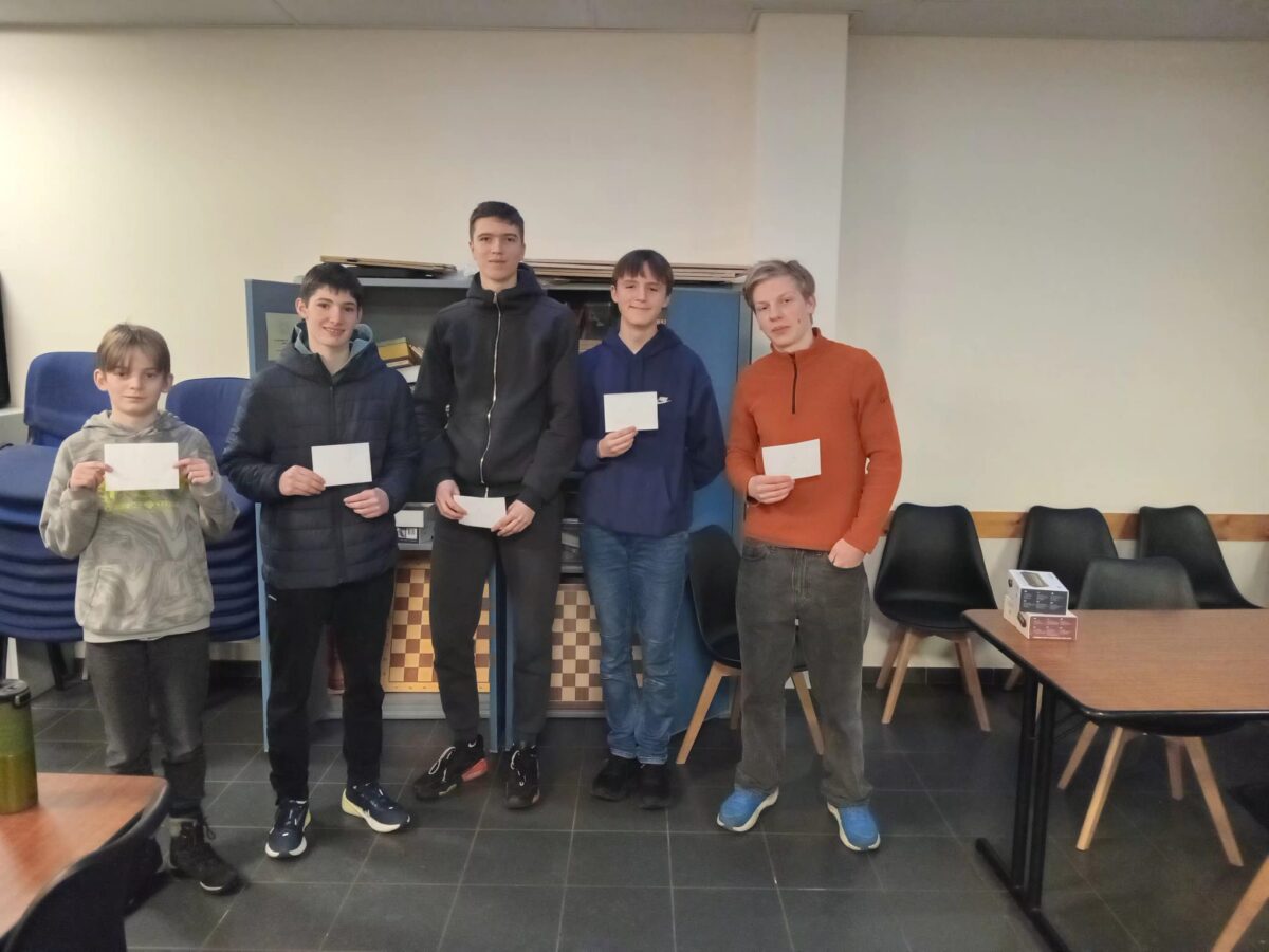 Résultat du 1er tournoi U20 de l’année 2026