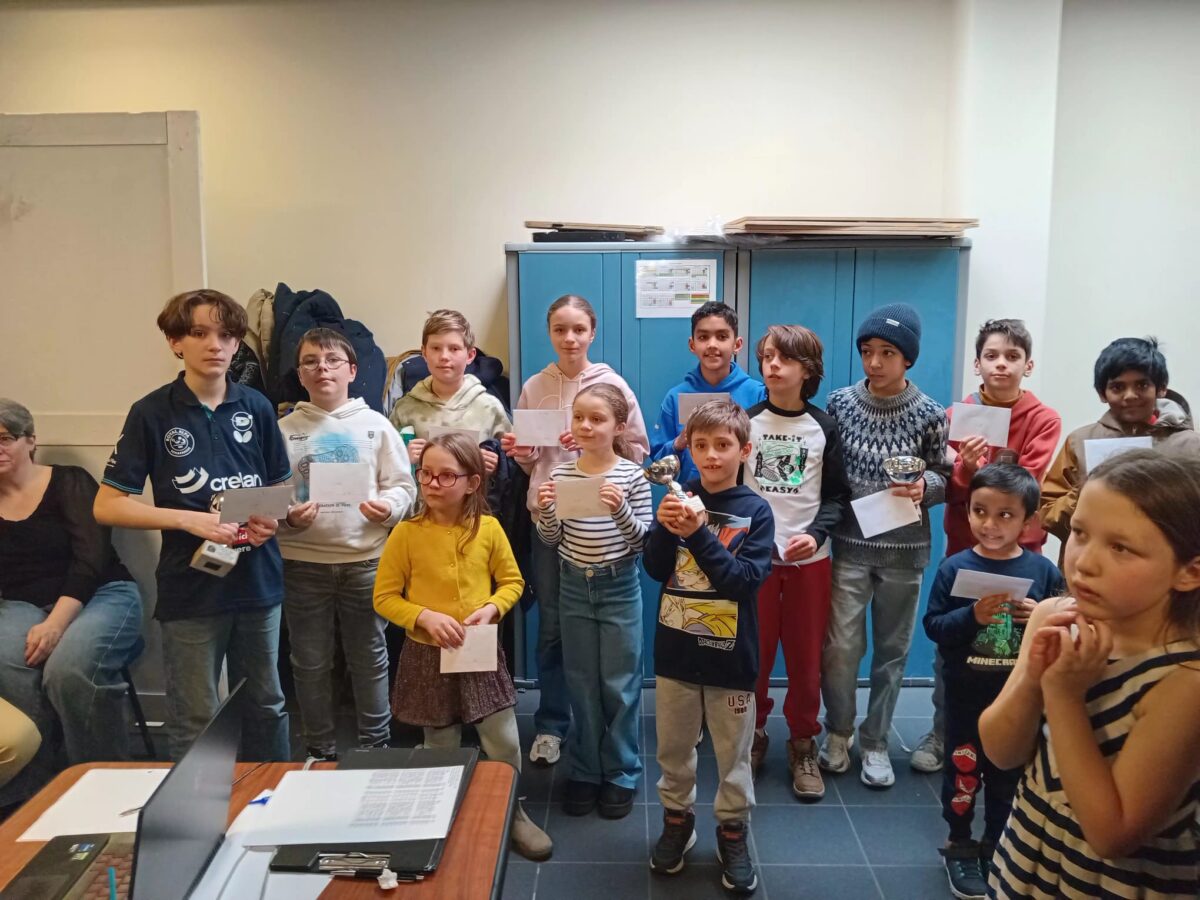 Résultats du CEJB étape 1, au Deux Fous