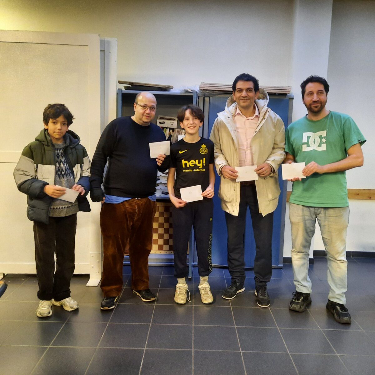 Résultats du 1er tournoi blitz de 2026